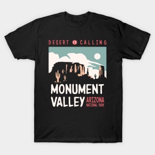 Utah Monument Valley Arizona Retro Vintage Design T-Shirt